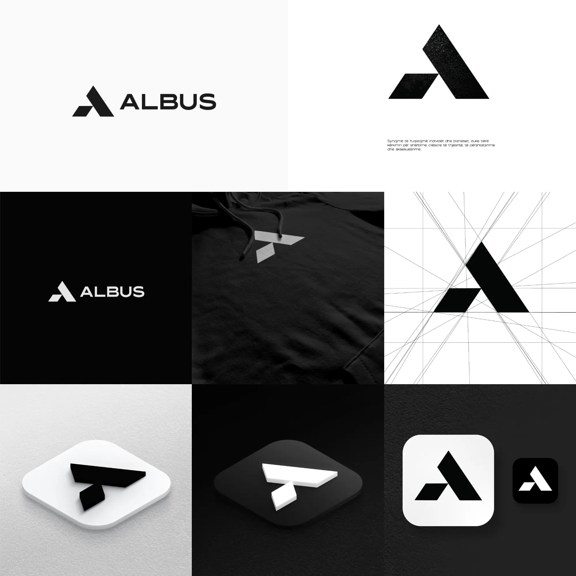 Albus logo design