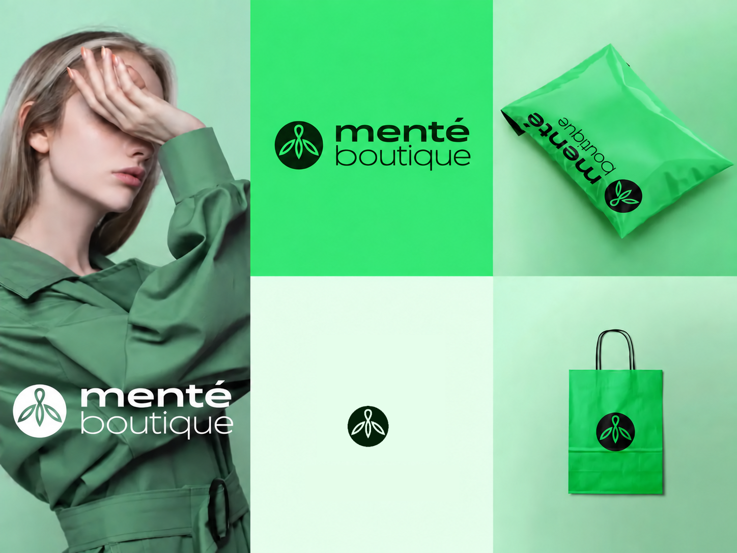 Menté brand identity